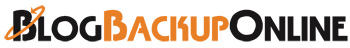 Logo Blog Backup Online