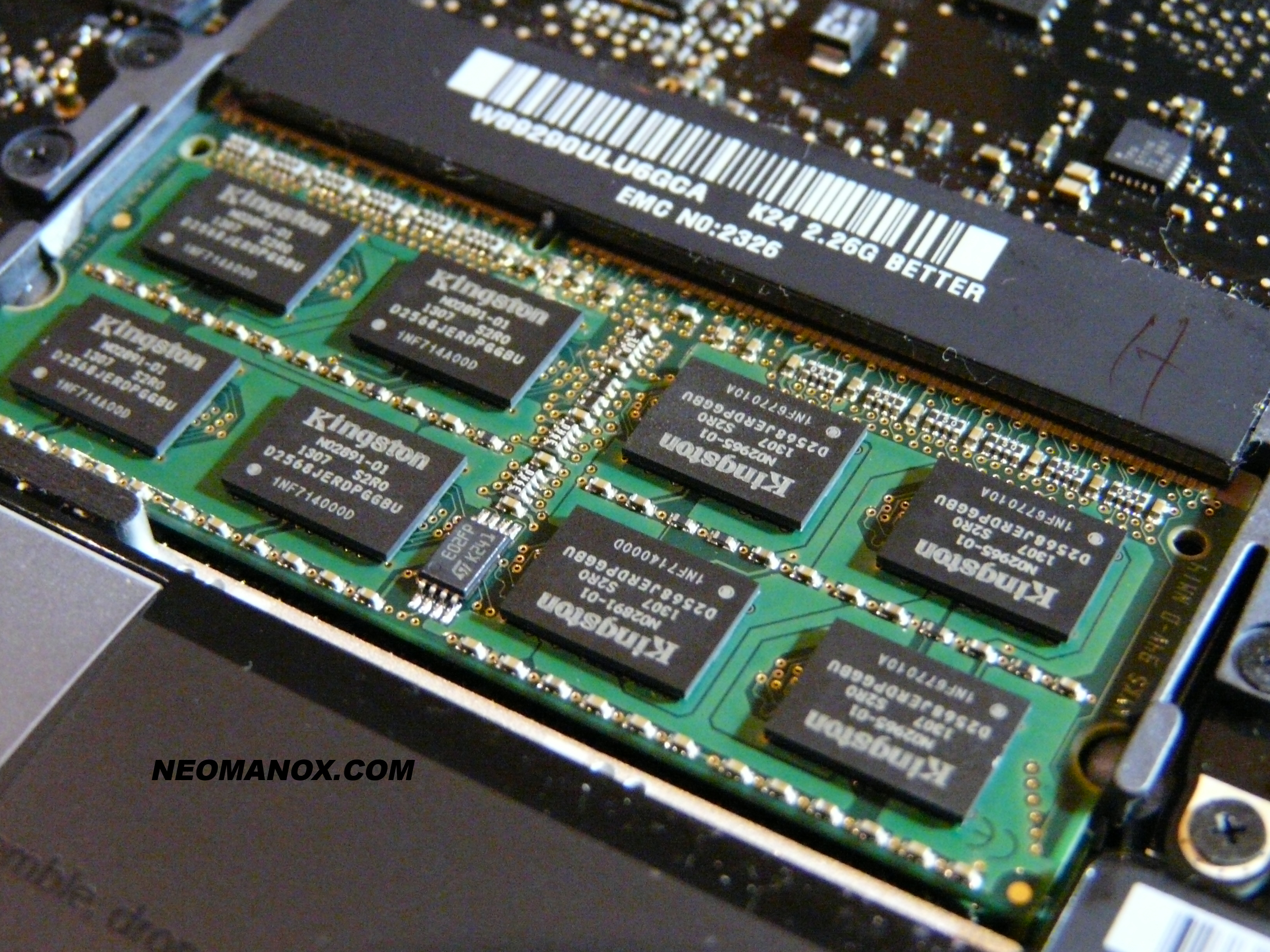 Detalle módulo RAM