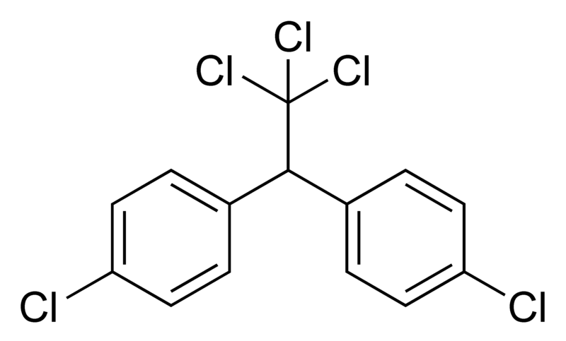 diagrama molecula DDT