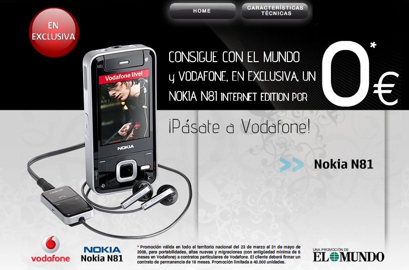 promovion Nokia N81